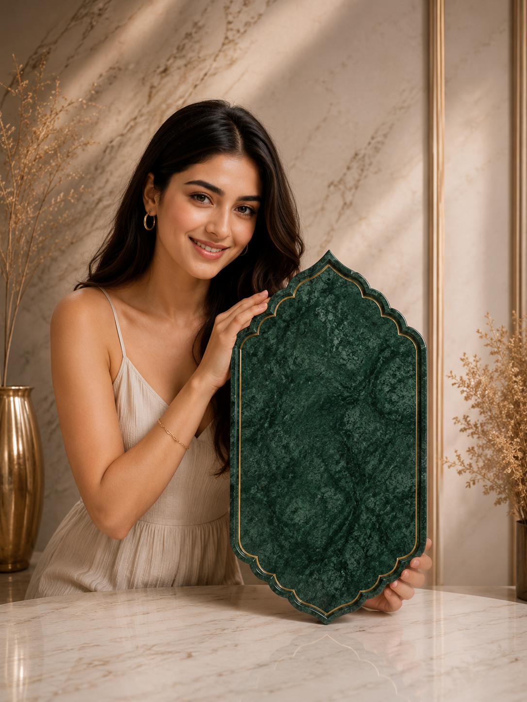 Luxury Marble Wall Mirror