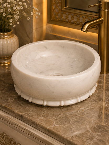 Designer Marble Counter Basin