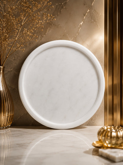 Luxury Marble Serving Plate.