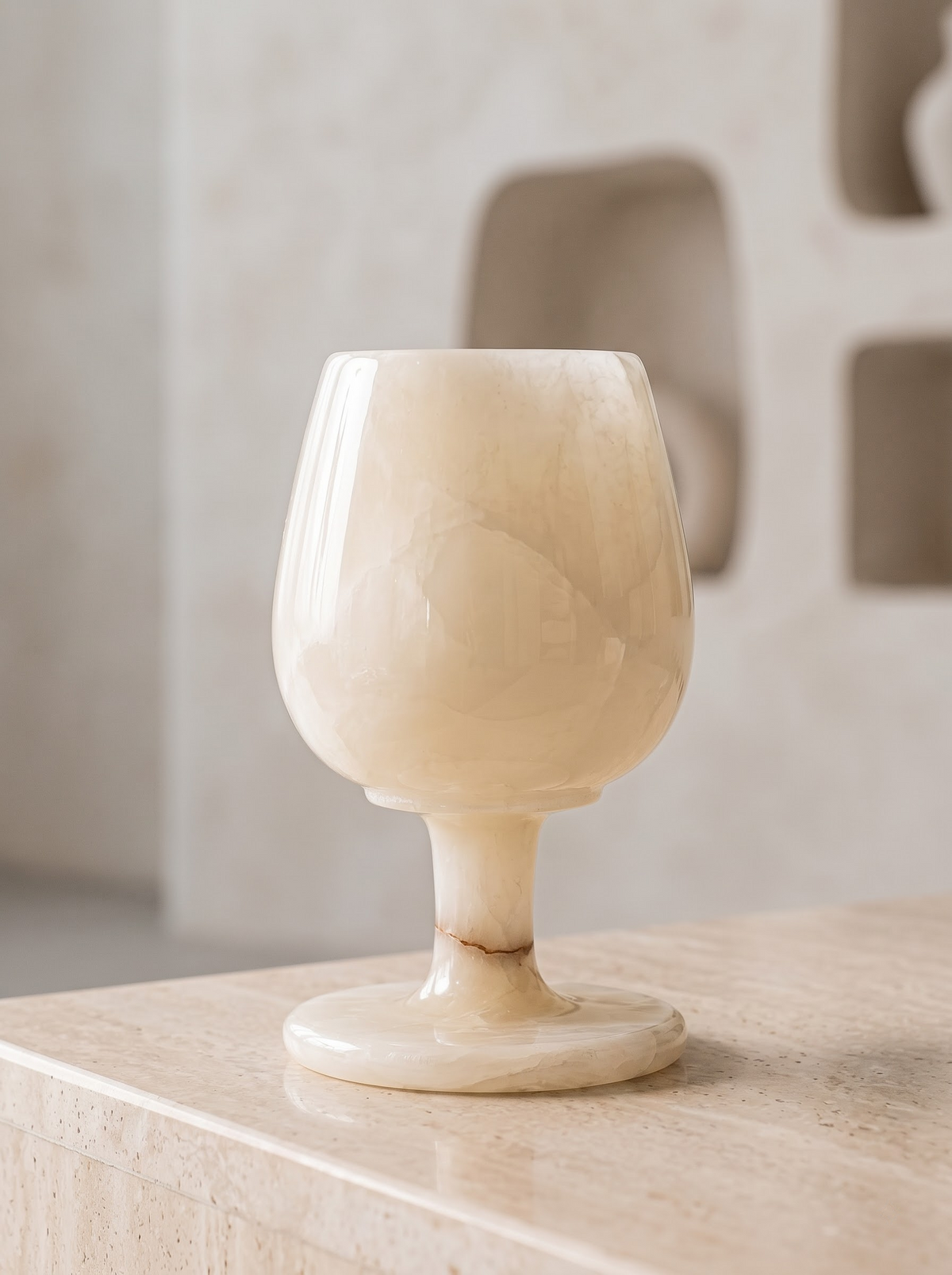 Luxury Marble Goblet Set