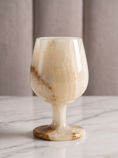 Luxury Marble Goblet Set