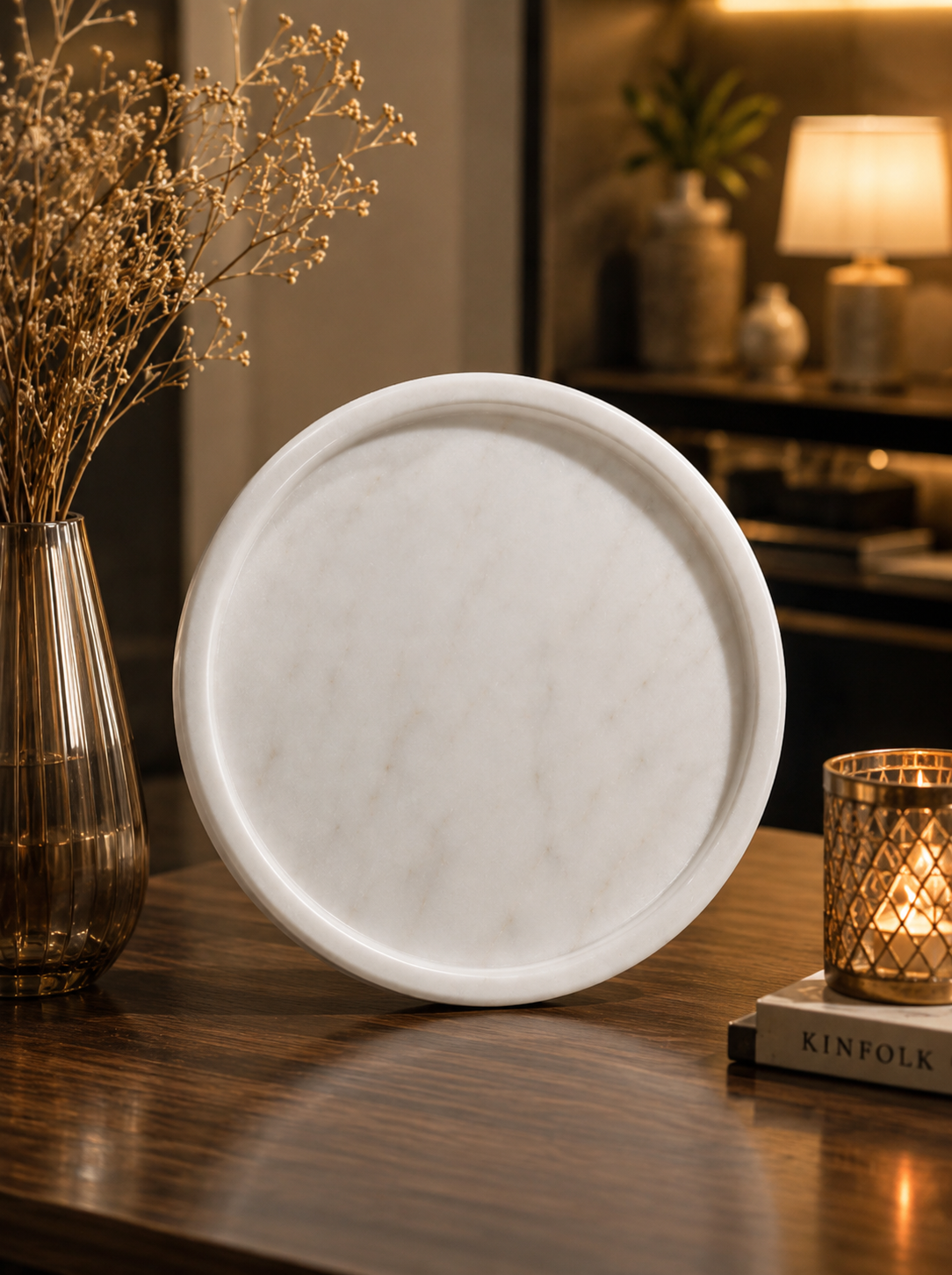 Luxury Marble Serving Plate.