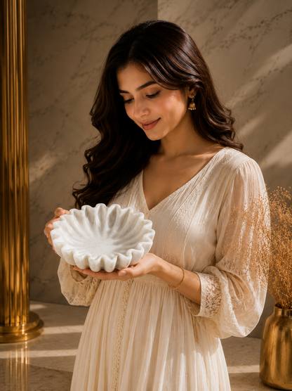 Luxury Marble Decorative Bowl