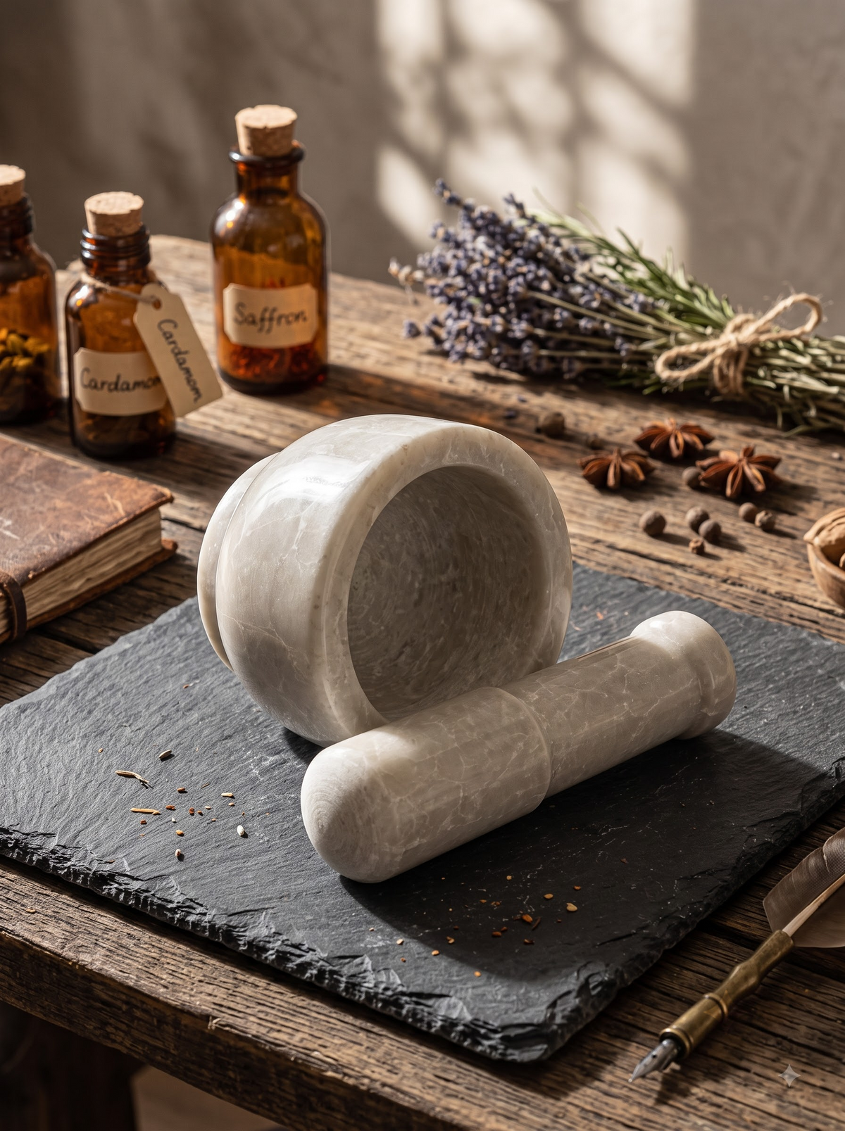 Classic & permium Marble Spice Grinder