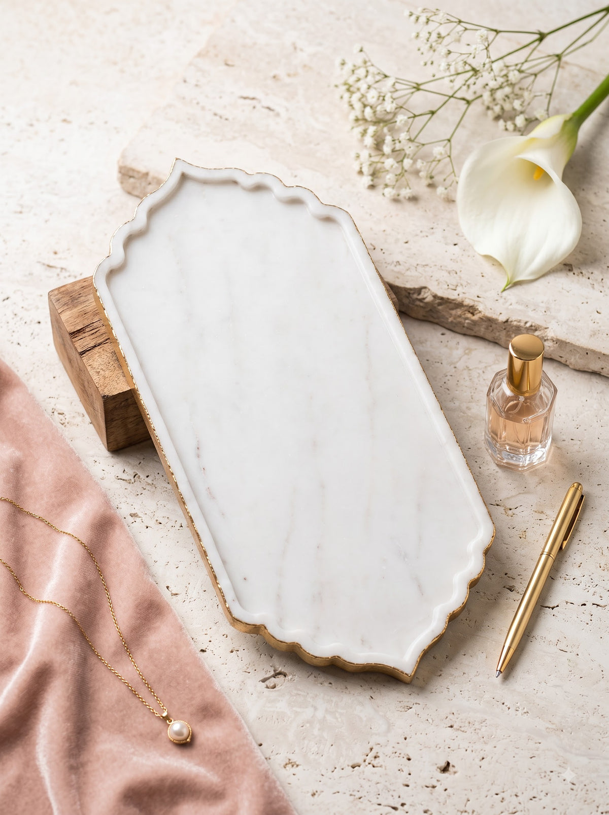 Luxury Marble Serving Platter