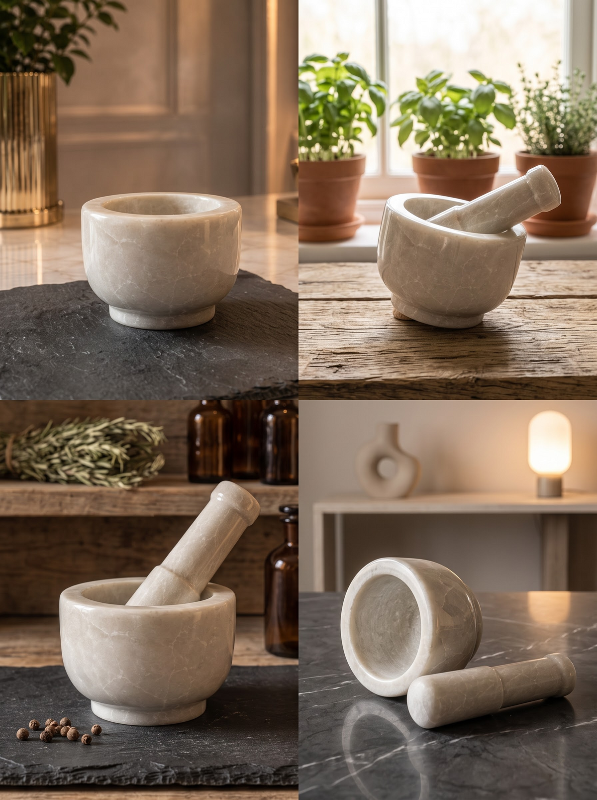 Classic & permium Marble Spice Grinder