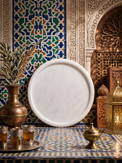Luxury Marble Serving Plate.