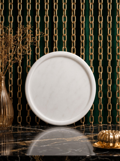Luxury Marble Serving Plate.