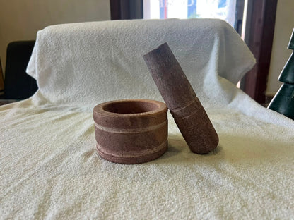Handmade Marble Mortar & Pestle